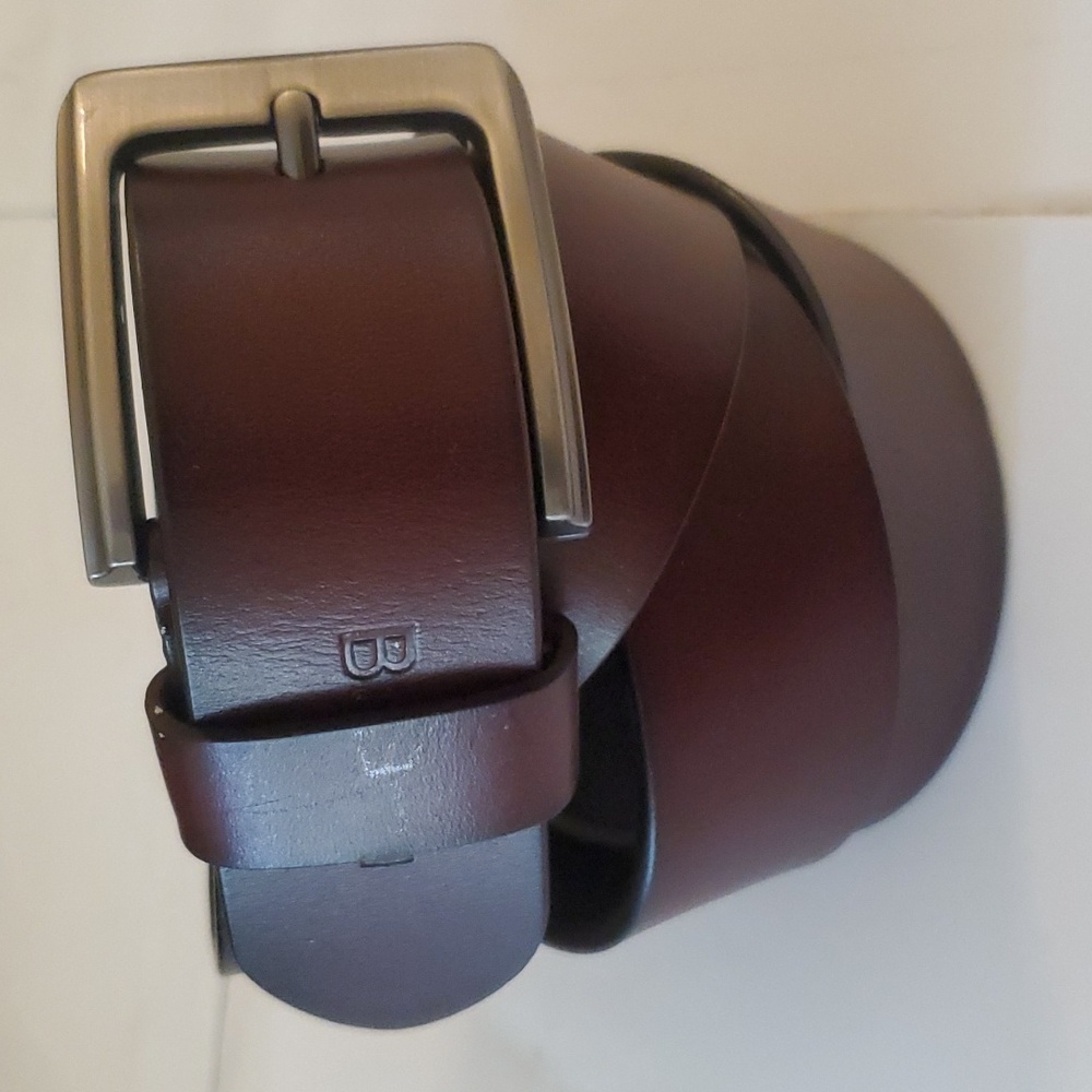 New Baeiku real leather Dark brown men's belt in different sizes